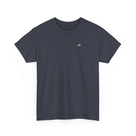 AHM Unisex Heavy Cotton Tee (round logo on back)