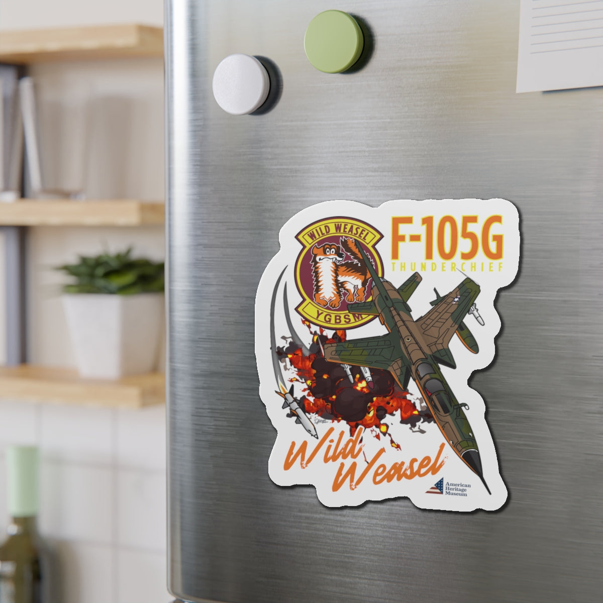 Wild Weasel Magnet