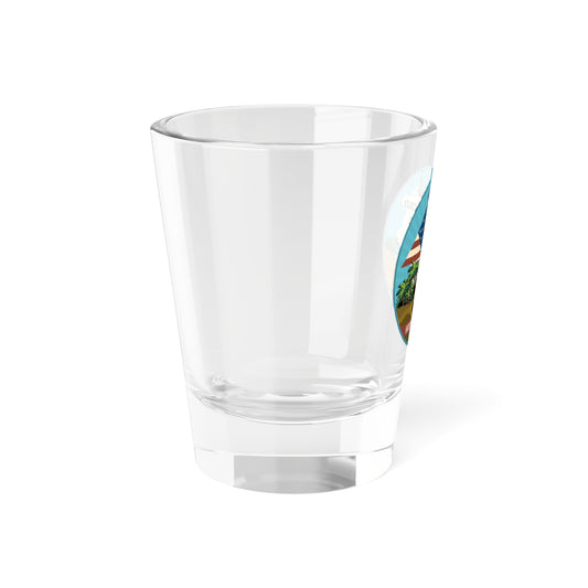 American Heritage Museum Shot Glass