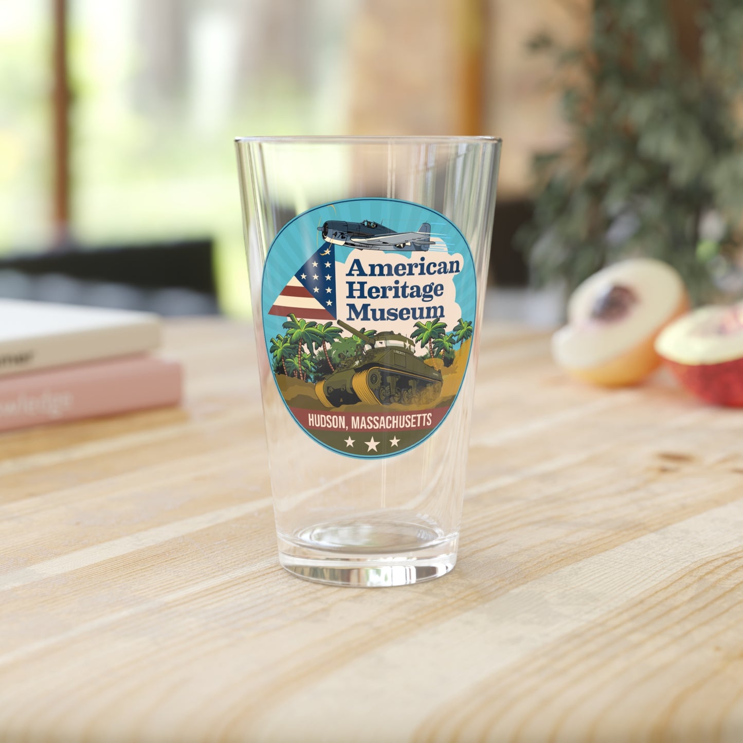 American Heritage Museum Pint Glass