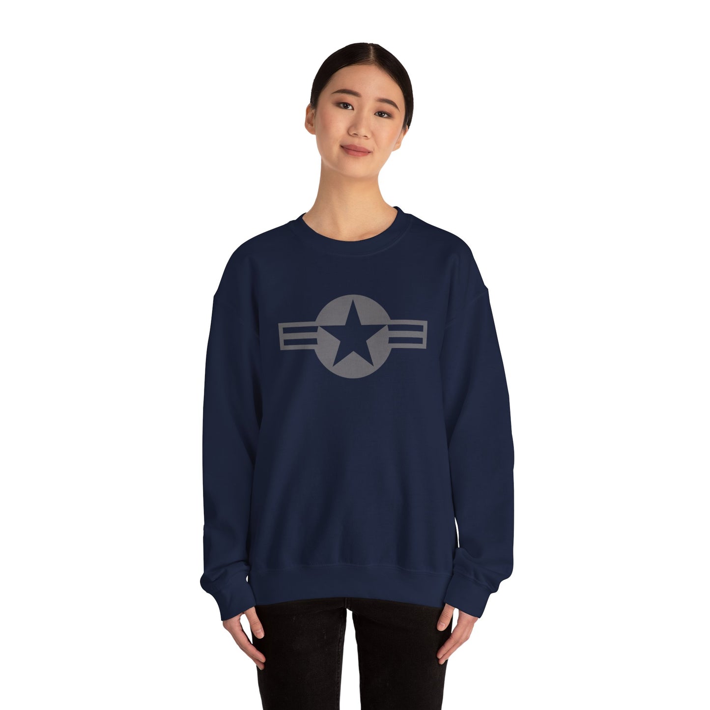 Low-Visibility USAF Roundel Crewneck Sweatshirt