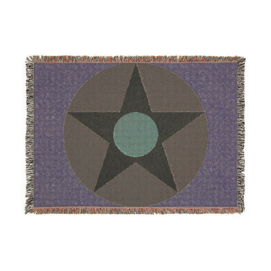 Meatball Roundel Woven Blanket