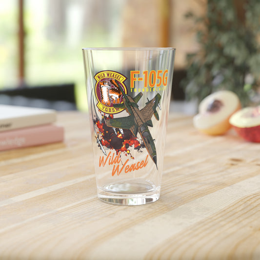 Wild Weasel Pint Glass