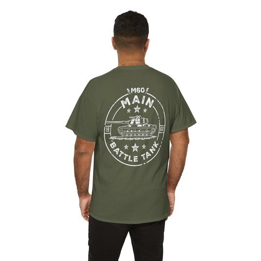 M60 Main Battle Tank Unisex Heavy Cotton Tee