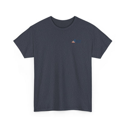 AHM Unisex Heavy Cotton Tee (round logo on back)