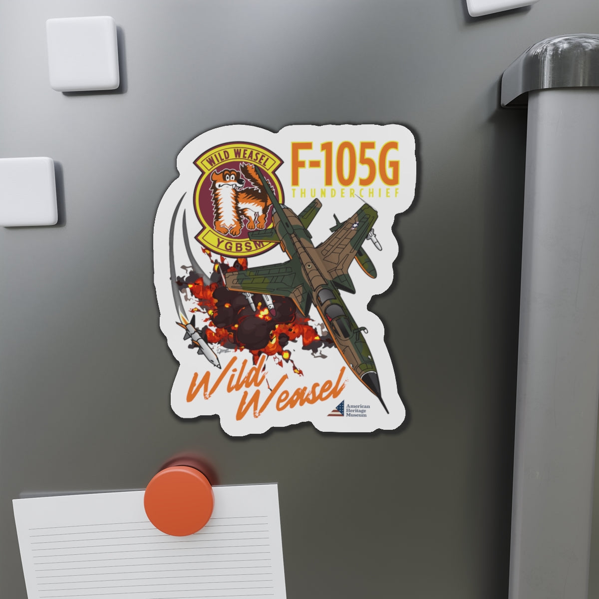 Wild Weasel Magnet