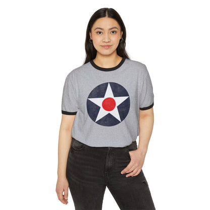 Meatball Roundel Ringer Tee