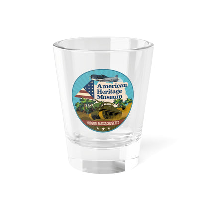 American Heritage Museum Shot Glass