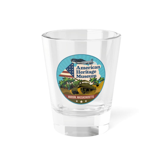 American Heritage Museum Shot Glass