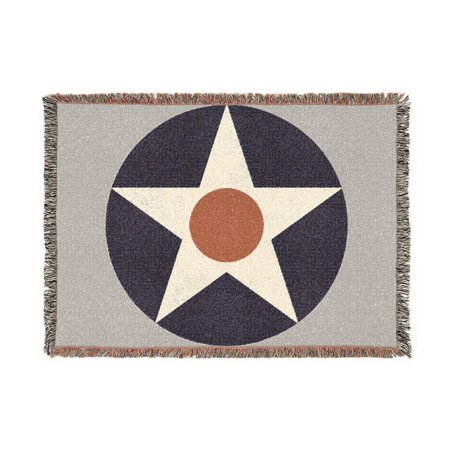 Meatball Roundel Woven Blanket