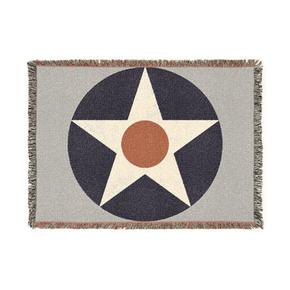 Meatball Roundel Woven Blanket