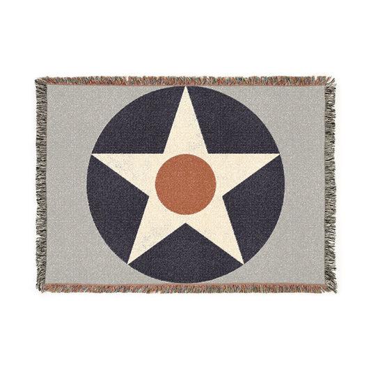 Meatball Roundel Woven Blanket