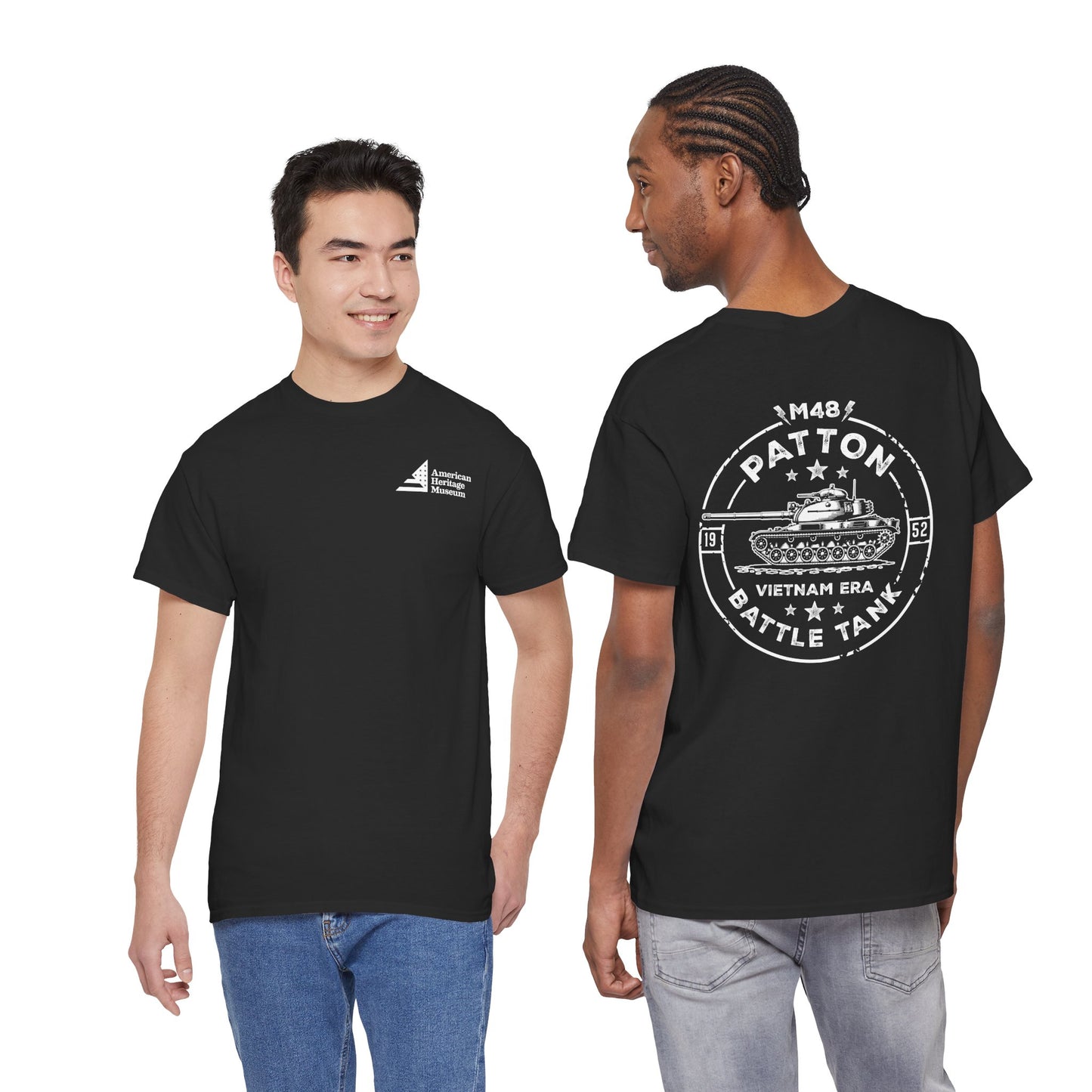 M48 Patton Main Battle Tank Unisex Heavy Cotton Tee