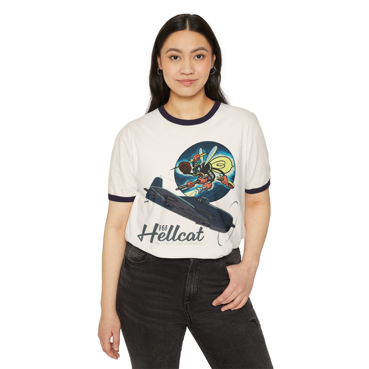 F6F Hellcat Ringer Tee