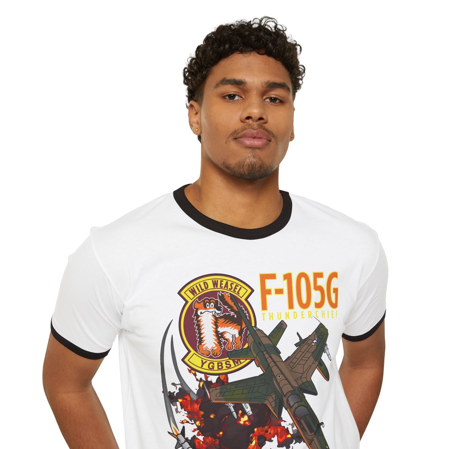 Wild Weasel Ringer Tee