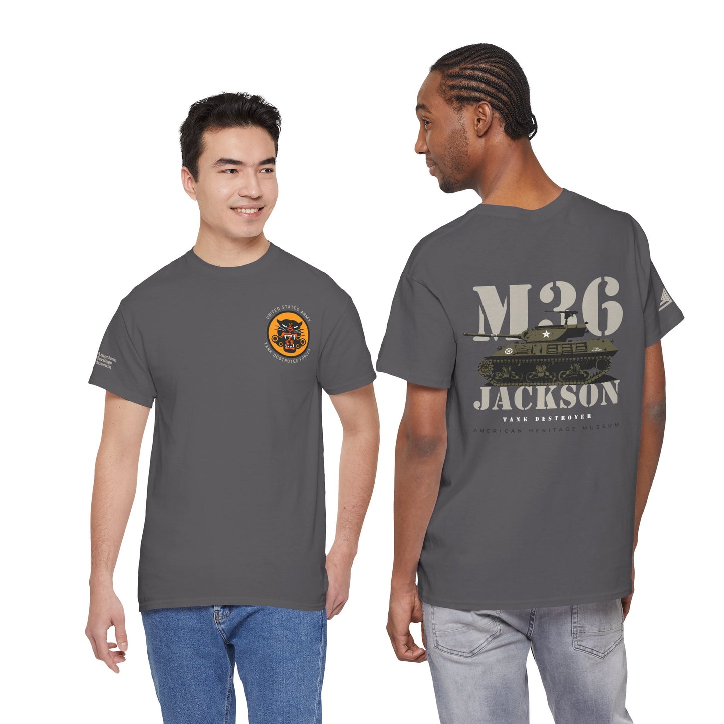 M36 Jackson WWII Tank Destroyer Premium Cotton Tee