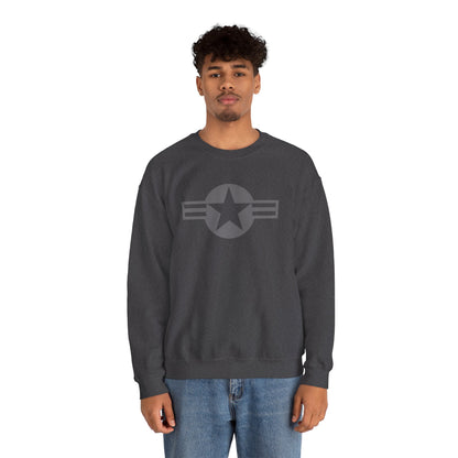 Low-Visibility USAF Roundel Crewneck Sweatshirt