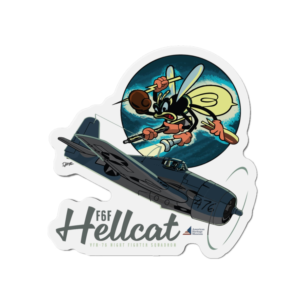 F6F Hellcat Magnet
