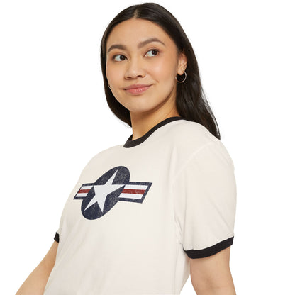 USAF Roundel Ringer Tee