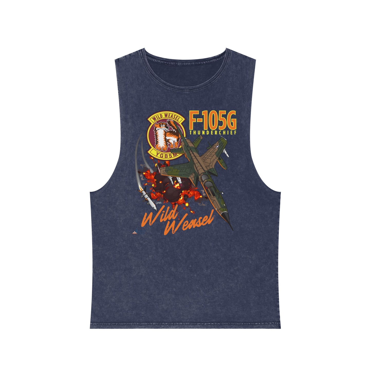 Wild Weasel Stonewash Tank