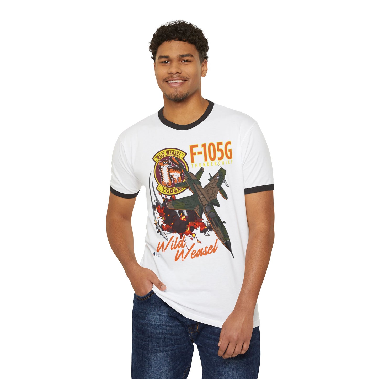 Wild Weasel Ringer Tee