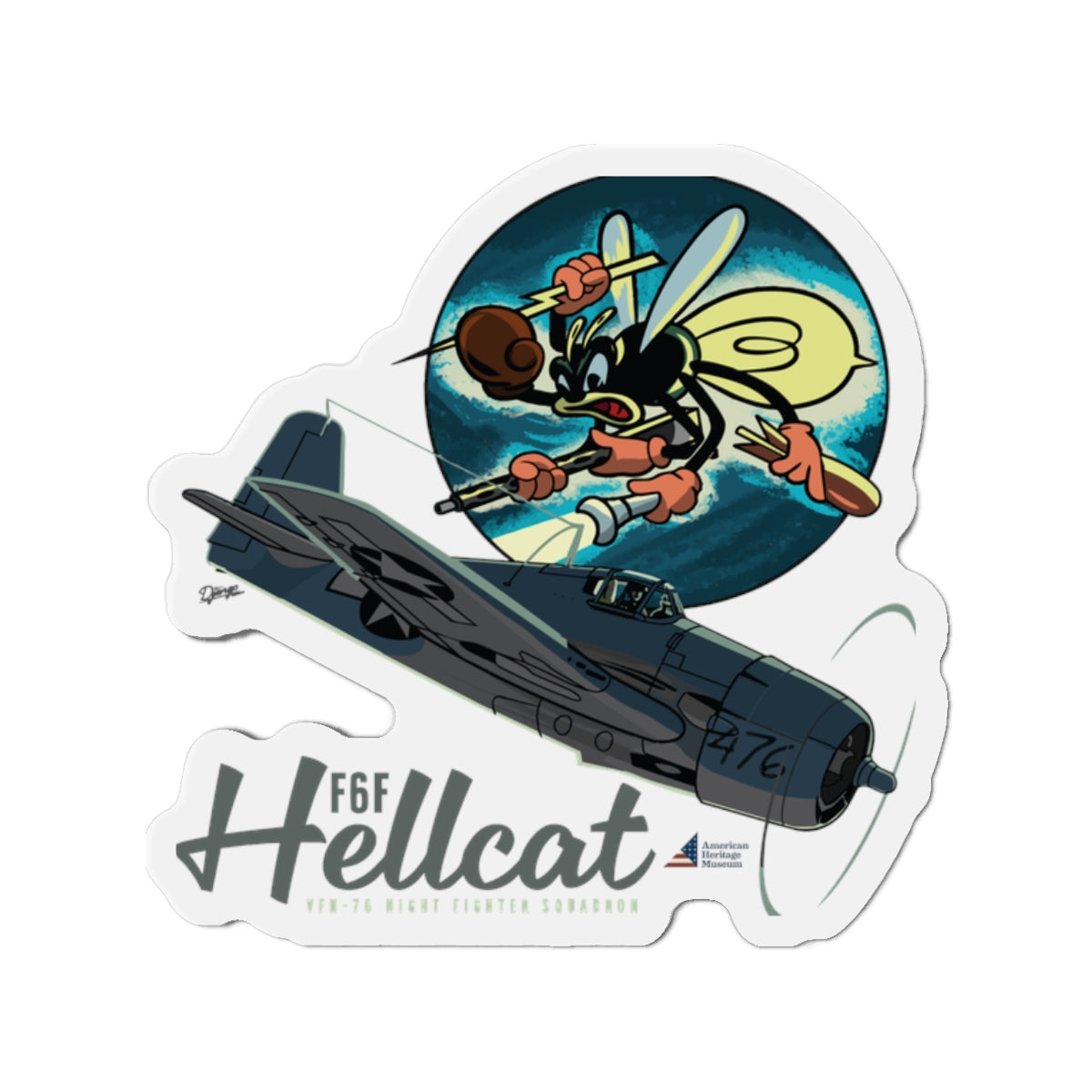 F6F Hellcat Magnet