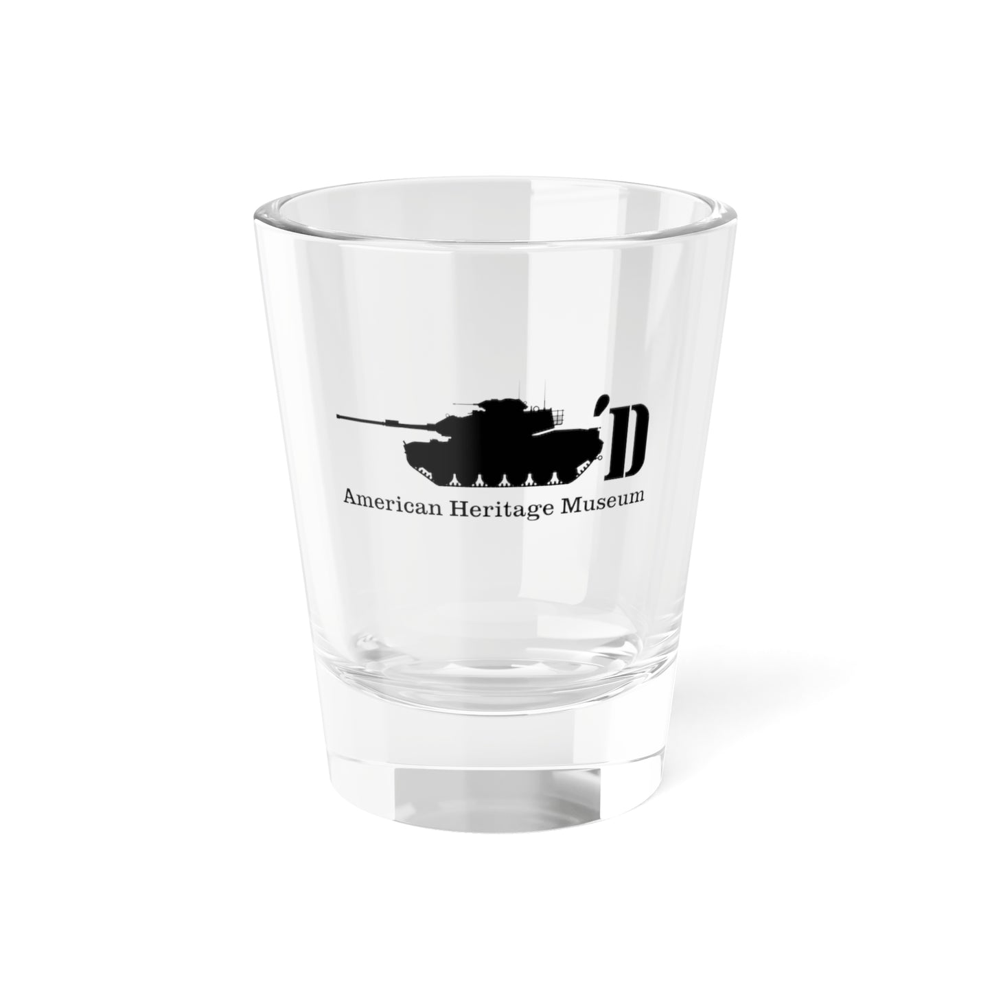 Tank'd Shot Glass