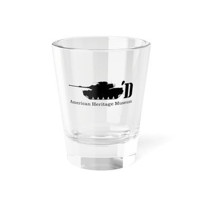 Tank'd Shot Glass