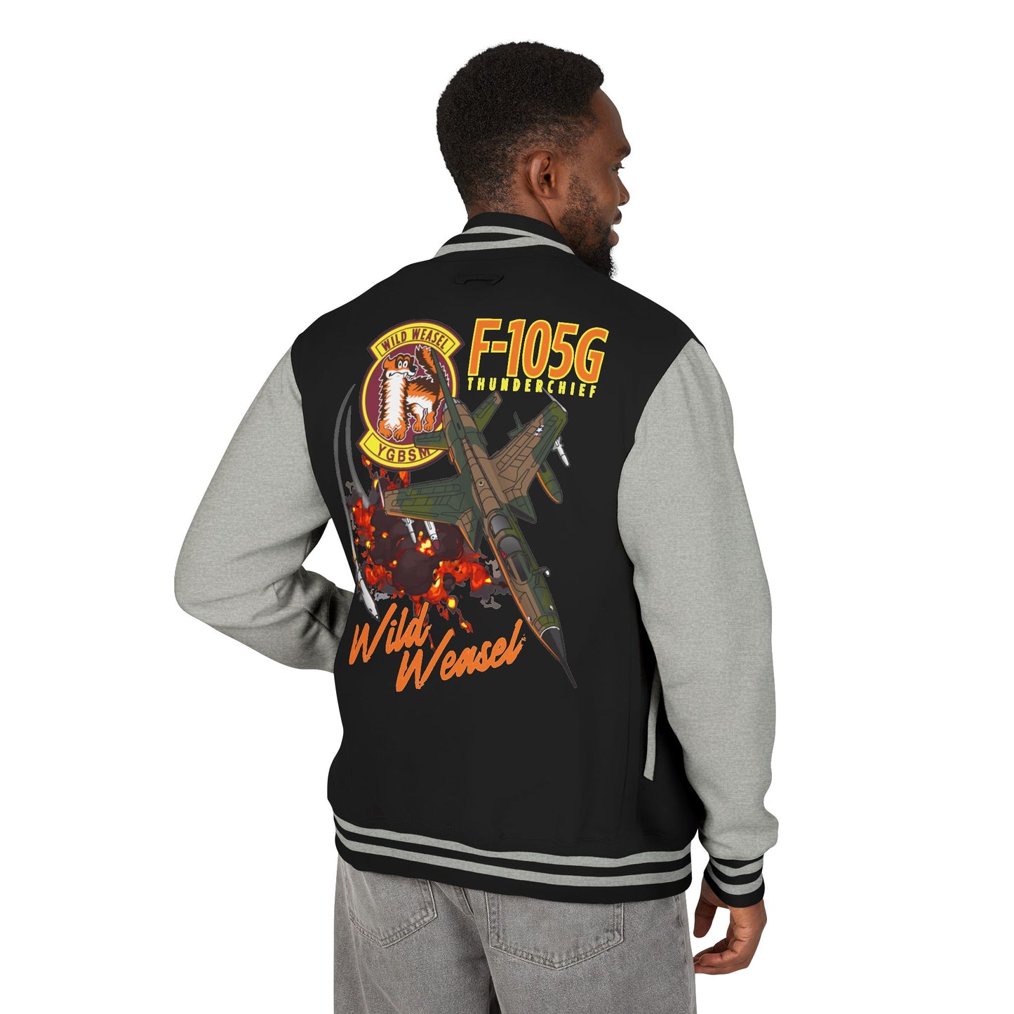 WIld Weasel Letterman Jacket