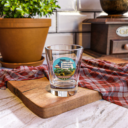 American Heritage Museum Shot Glass