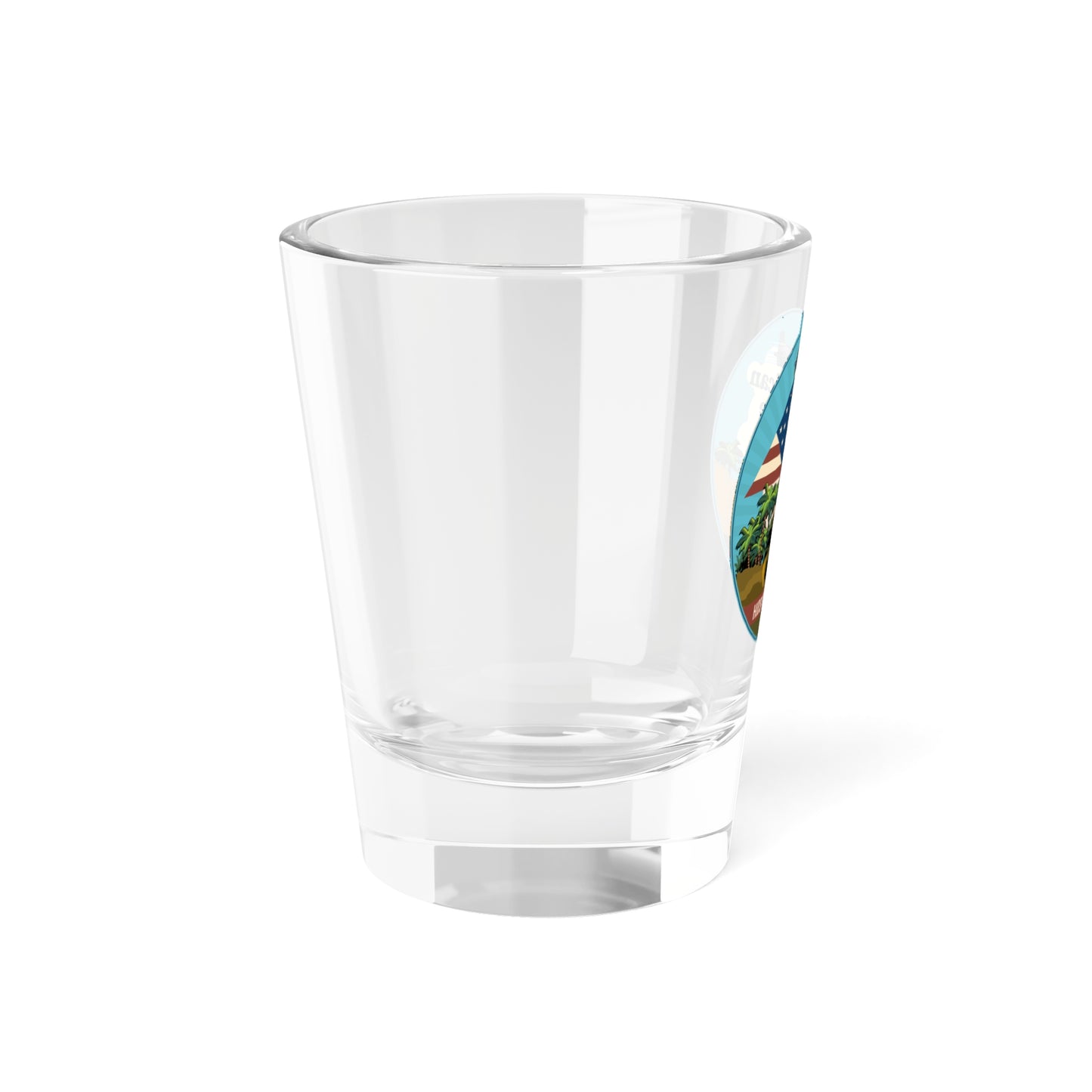 American Heritage Museum Shot Glass