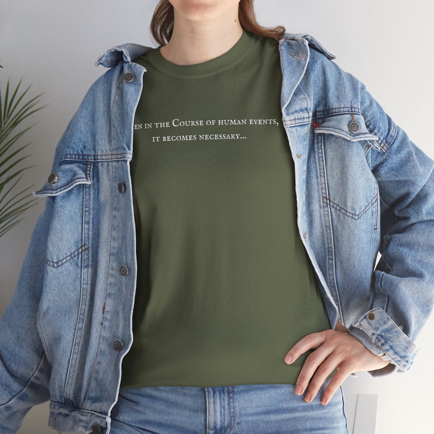 It Becomes Necessary Tee