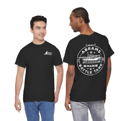 M1A1 Abrams Main Battle Tank Unisex Heavy Cotton Tee