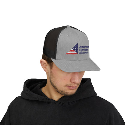 Embroidered American Heritage Museum Trucker Hat