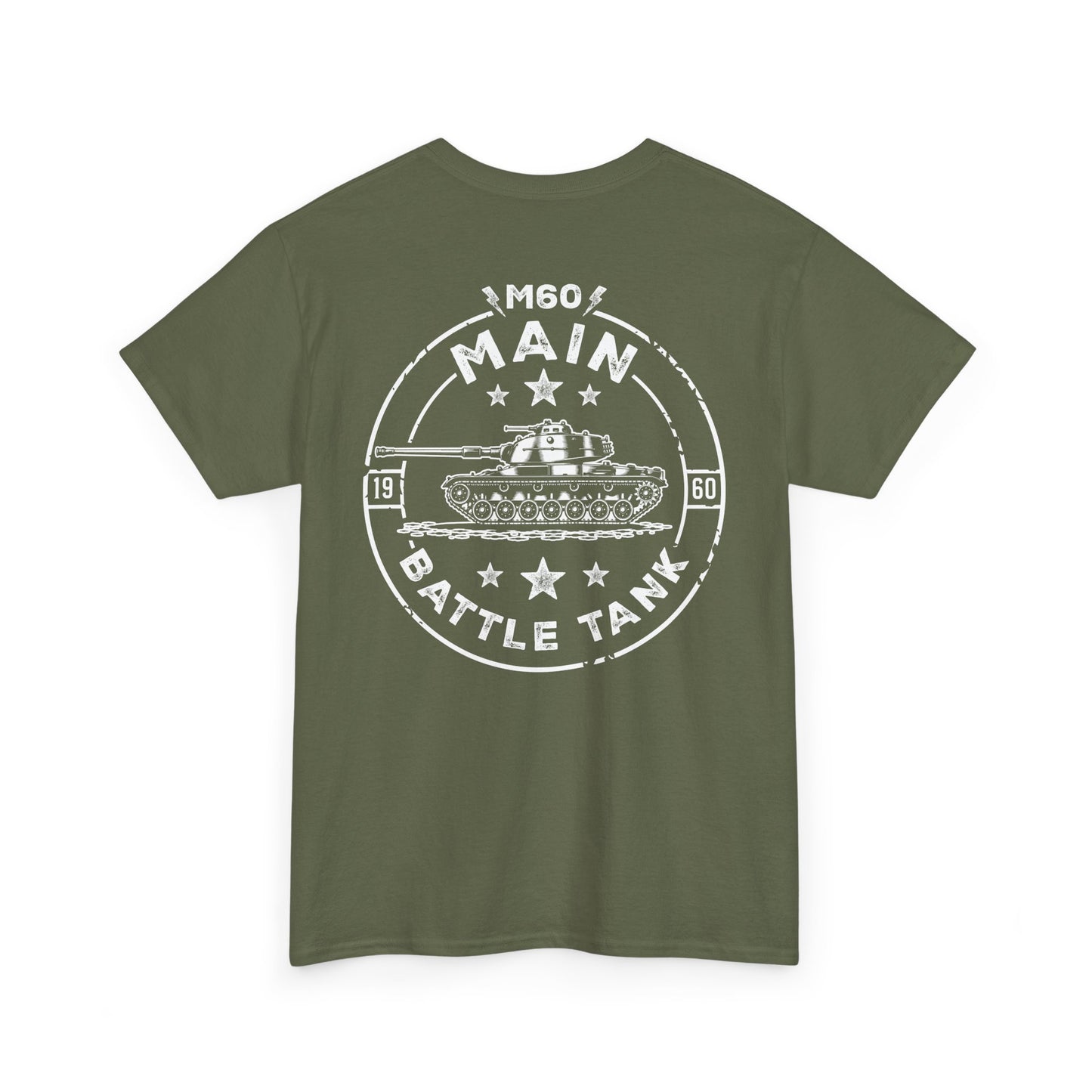 M60 Main Battle Tank Unisex Heavy Cotton Tee