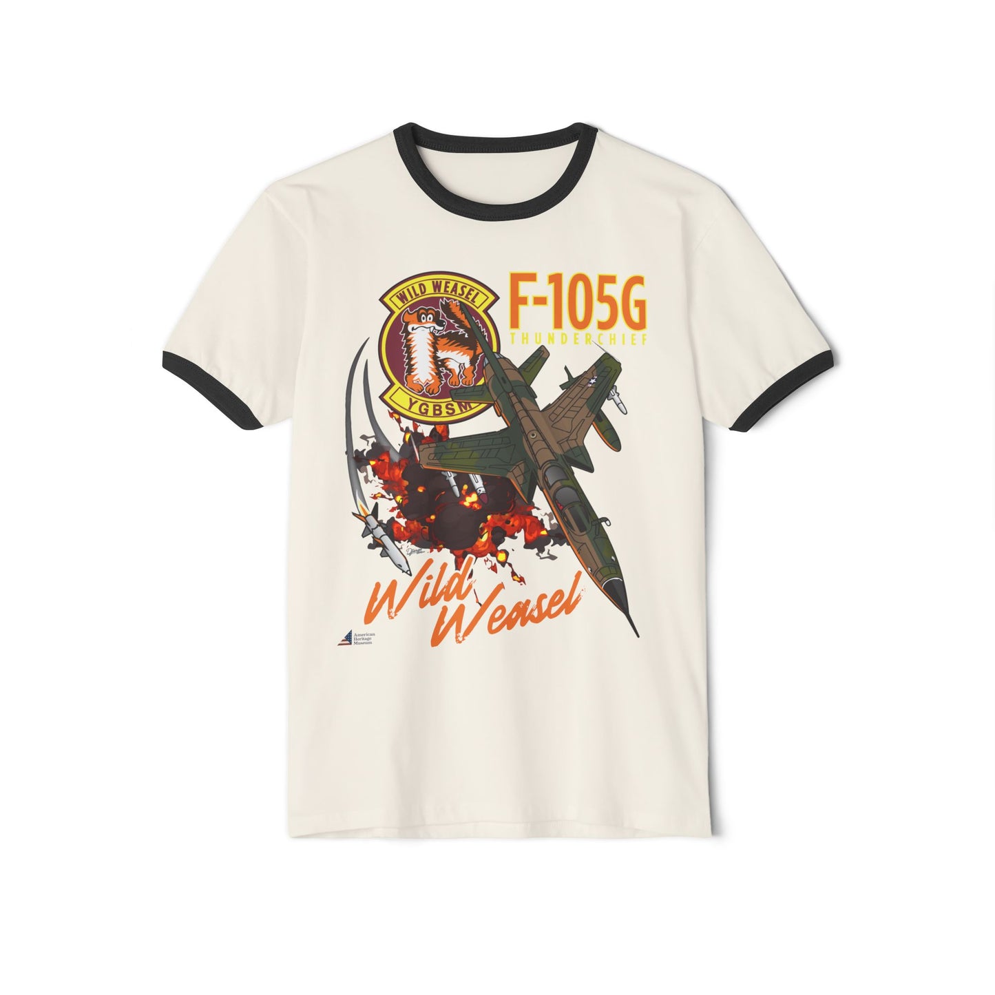 Wild Weasel Ringer Tee