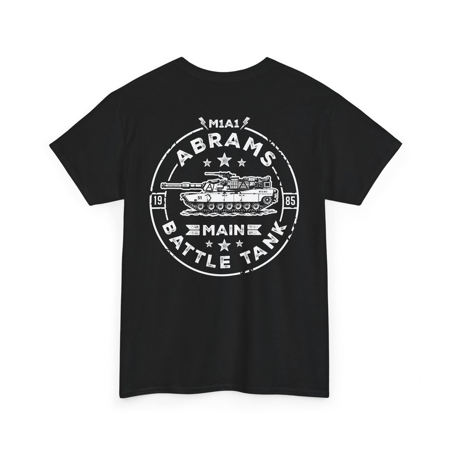 M1A1 Abrams Main Battle Tank Unisex Heavy Cotton Tee