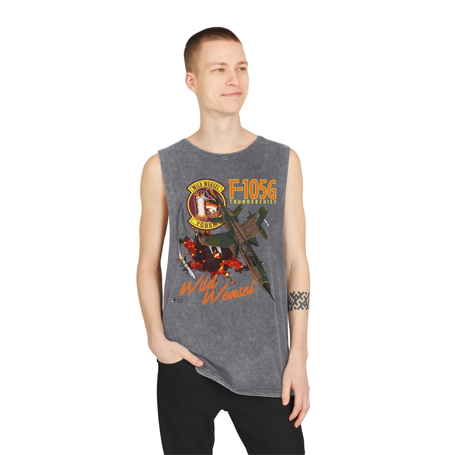 Wild Weasel Stonewash Tank