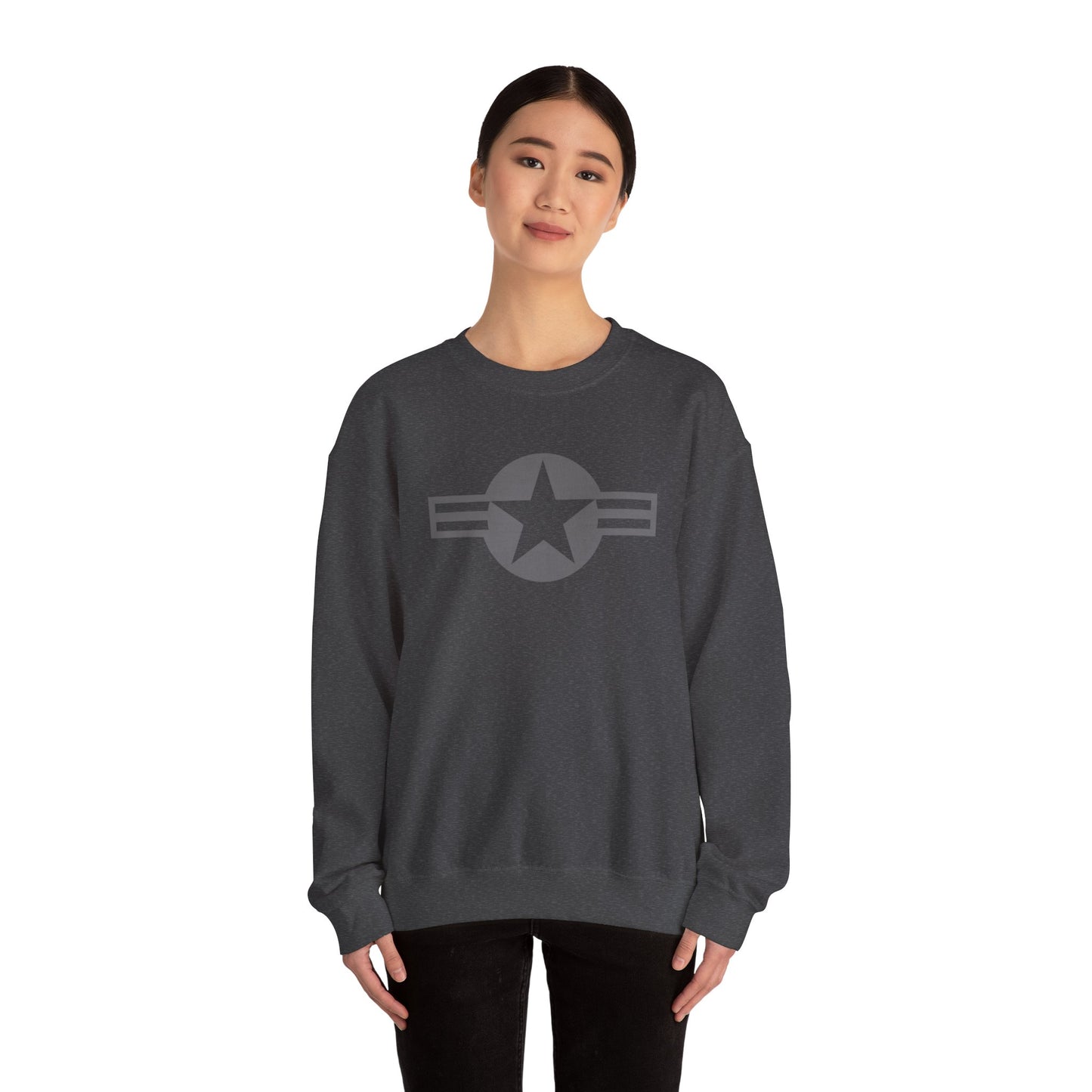 Low-Visibility USAF Roundel Crewneck Sweatshirt