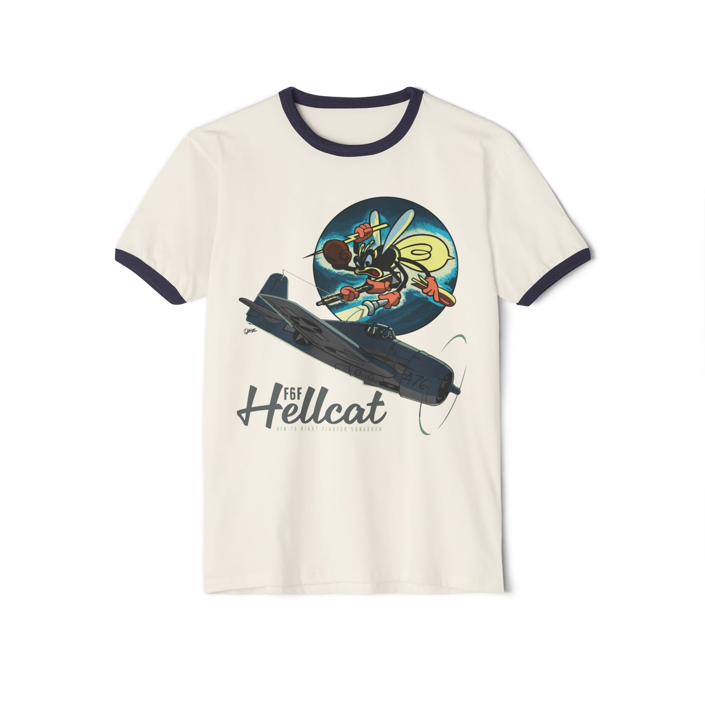 F6F Hellcat Ringer Tee