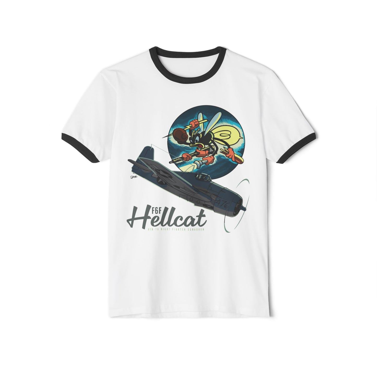 F6F Hellcat Ringer Tee