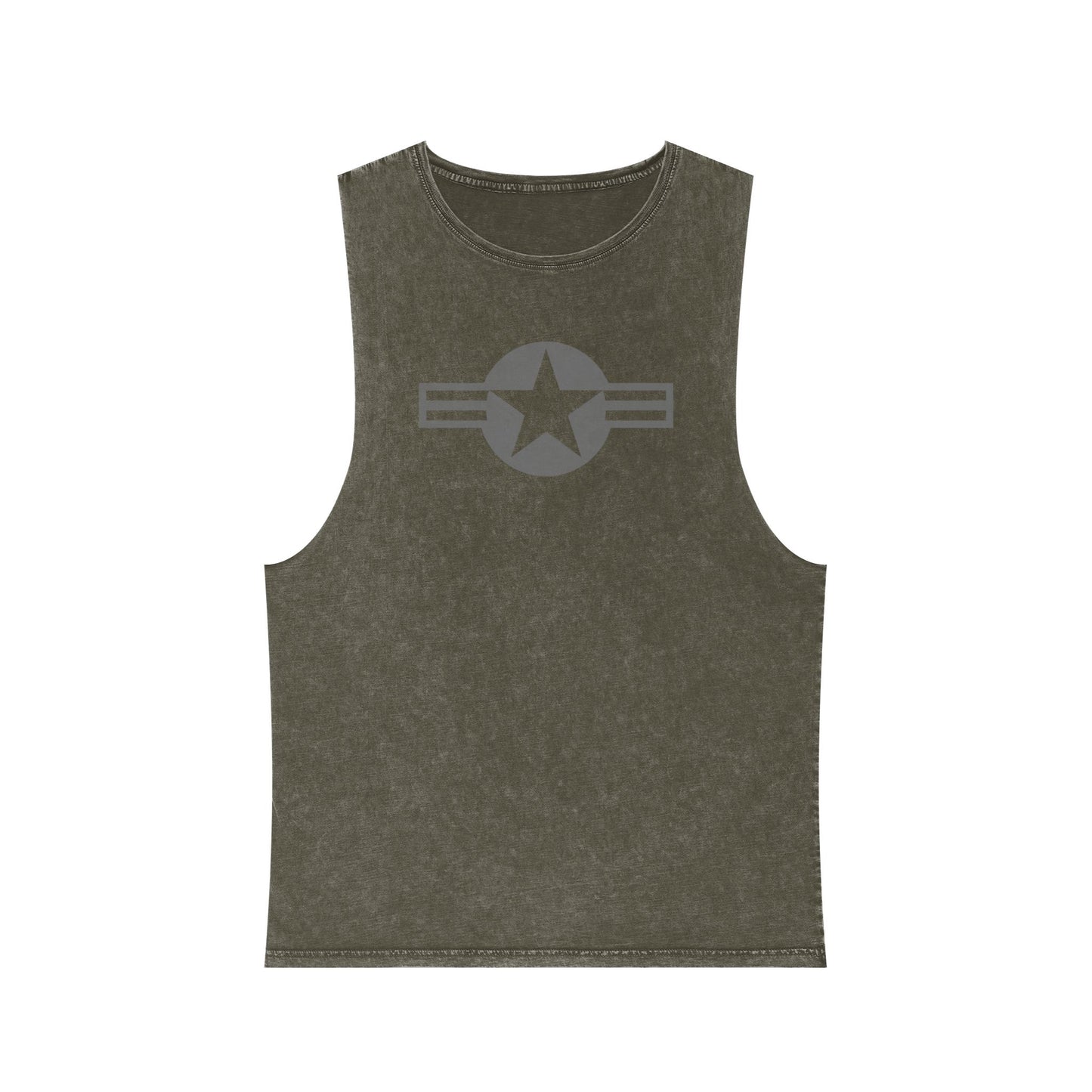 Low-Visibility USAF Roundel Stonewash Tank Top
