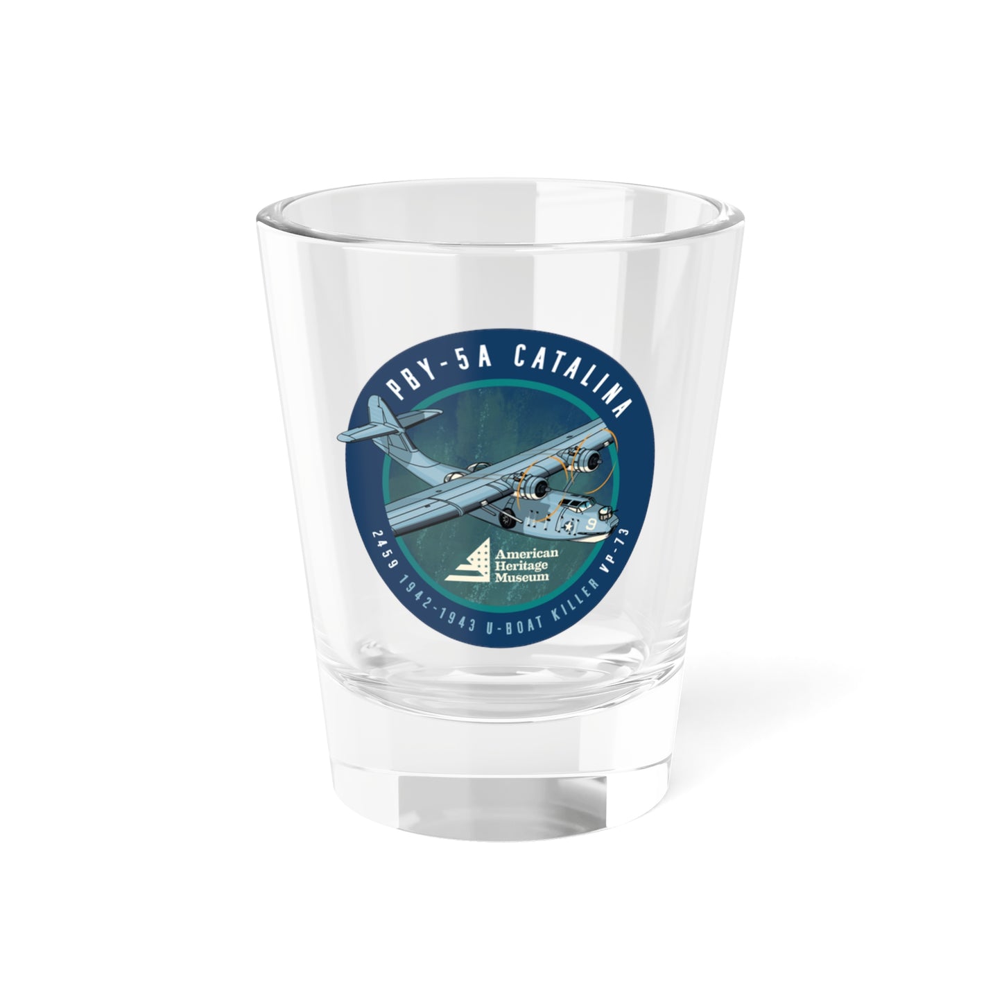 PBY-5A Catalina BuNo 2459 Shot Glass