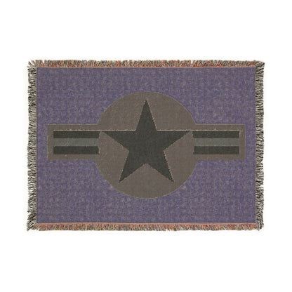USAF Roundel Woven Blanket