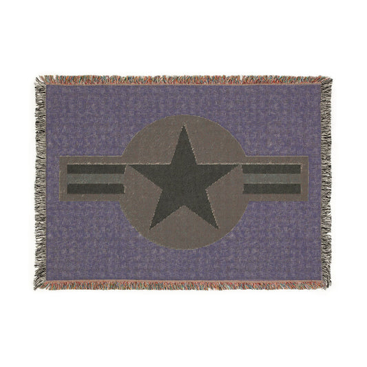 USAF Roundel Woven Blanket