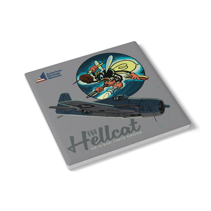 F6F Hellcat Ceramic Coaster