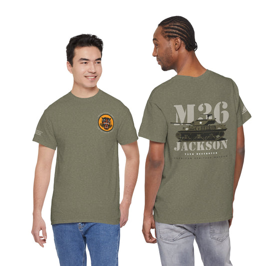 M36 Jackson WWII Tank Destroyer Premium Cotton Tee