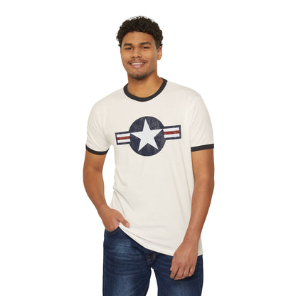 USAF Roundel Ringer Tee