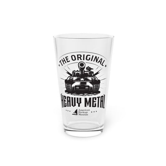 The Original Heavy Metal (Tank) Pint Glass