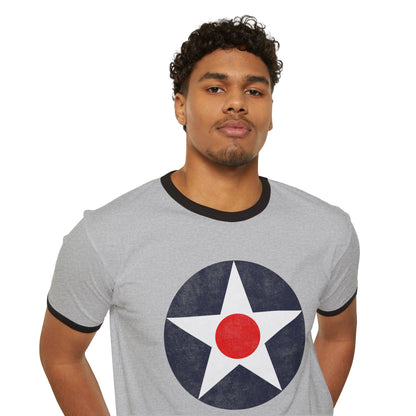 Meatball Roundel Ringer Tee